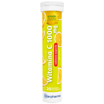 „Starpharma“ vitamino C 1000 mg – 20 šnypščiančių tablečių