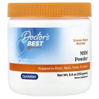 Doctor's Best MSM milteliai su OptiMSM - 250 g