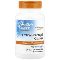 Doctor's Best Extra Strengh Ginkmedis 120 mg - 120 kapsulių