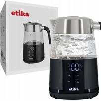 Stiklinis elektrinis virdulys su temperatūros reguliavimu Strong, 1,7 l, 2200 W