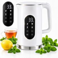 Elektrinis virdulys ZILNER 1,7 l, 2200 W, baltas, su temperatūros valdymu