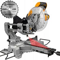 Kampinis pjūklas su lazeriu GMM-MS216, 1500W, 216 mm