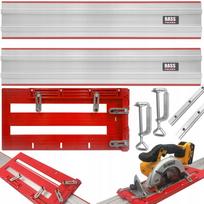 Kreipiančioji liniuotė diskinėms pjūklams 150 cm BASS PL 9890