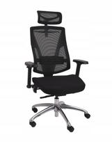 Ergonomiška biuro kėdė GROSPOL Futura 4S TM01, juoda