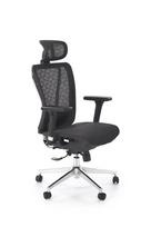 Biuro kėdė Halmar VIXEN, ergonomiška, juoda, su pasukamu mechanizmu