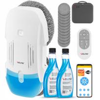 Langų valymo robotas WELLTEC RX10 PRO, 4000Pa, WiFi, nuotolinio valdymo pultas, priedai