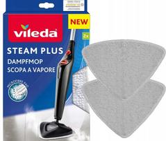 Garinės šluotos užvalkalai Vileda Steam Plus, 2 vnt.