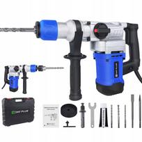 Rotacinis plaktukas 1080W, SDS, 4 funkcijos, su antgaliais ir dėklu