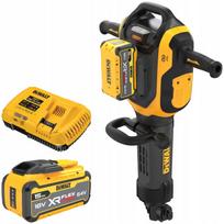 Aukštos galios akumuliatorinis perforatorius DeWALT DCH966Z2, HEX28, 2x15Ah, 54V, 41J