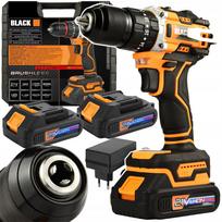 Akumuliatorinis smūginis suktuvas PRO, 2 akumuliatoriai, 21V, brushless