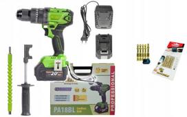 Akmeninis suktuvas PROCRAFT PA18BL su antgalių rinkiniu