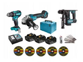 Įrankių rinkinys MAKITA DLX: DDF485, DGA504, DHR171
