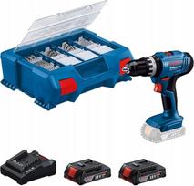 Akimuliatorinis smūginis suktuvas BOSCH PROFESSIONAL 18V-25, 2 x 2Ah