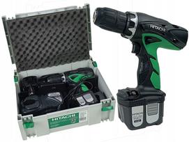 Atsuktuvas–gręžtuvas Hitachi DS14DCL, 14,4V, 2 x 3,0 Ah akumuliatoriai