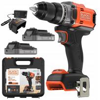Atsuktuvas BLACK+DECKER BLD682D2XK, 18V, 50Nm, bešepetėlinis, 2x2Ah baterijos