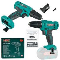 Akyumuliatorinis gręžtuvas NAC 20 V, 2 pavaros, AKUMULTISYSTEM