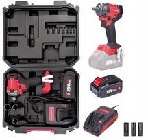 Smūginis veržliasukis WORCRAFT CIW-S20LiBM-450, 1/2", 450 Nm, 1 x 4,0 Ah akumuliatorius, įkroviklis