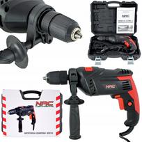 Perforatorinis gręžtuvas NAC 800 W, reguliuojamas greitis, sukimosi krypties keitimas, su dėklu