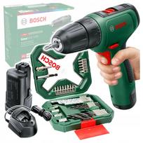 Akumuliatorinis gręžtuvas-suktuvas Bosch EasyDrill 1200, 12V, 1,5Ah, su priedais, 06039D300A