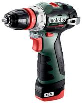 Aukštapradinis suktuvas METABO PowerMaxx 12V, 2 x 2.0Ah akumuliatoriai, lagaminas