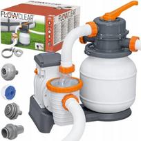 Baseino smėlio filtras Bestway 58497, 5678 l/val., su laikmačiu