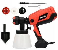 Dažymo purkštuvas YATO YT-82553, 600W, 1 l/min, su 3 antgaliais