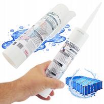 PVC baseino klijai 400 g, tinka naudoti po vandeniu, pripučiamoms čiužiniams ir ratams
