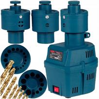 Grąžtų galąstuvas 3–16 mm su adapteriu ir 2 elektrinėmis galvutėmis