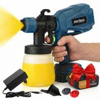 Belaidis dažų purkštuvas 21V 800 ml KD5481 su 2 baterijomis
