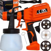 Dažymo purkštuvas CATA 550W, 0,8 l, 3 antgaliai, HVLP PRO