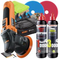 Poliravimo rinkinys ADBL D09125-01 su 2 MENZERNA pastomis ir diskais