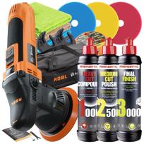Poliravimo mašina ADBL ROLLER D09125 su 3x MENZERNA poliravimo pasta