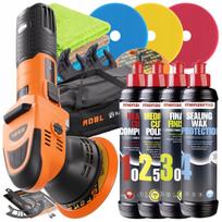 Poliravimo rinkinys ADBL D09125-02 su 4 Menzerna pastomis ir padeliais