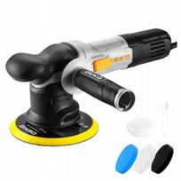Automobilio poliravimo mašina DEKOPRO, 800 W, 150 mm, 6 greičių, dvigubo veikimo, 9 mm