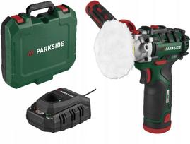 Akiu poliravimo-šlifavimo įrankis PARKSIDE, 75 mm, 12V, su krovikliu ir 2 Ah akumuliatoriumi