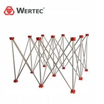 Darbo stalas WERTEC SPIDER su 3x3 kojomis, 113x113x80 cm