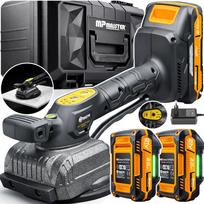 Vakuuminiai siurbtukai Majster Pro, 1000 W, 80 kg, 125 mm, 2 akumuliatoriai, 2 vnt.