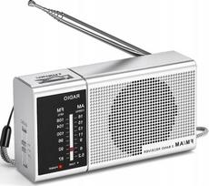 Kišeninis FM/AM radijas, nešiojamas, maitinamas 2xAA baterijomis, 75x4x1,2 cm
