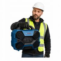 Belaidis statybinis garsiakalbis Bosch PRO GPB 18V-6 C, IP54, 40W, Bluetooth
