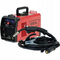 Suvirinimo inverteris IDEAL PRAKTIK MIG 140 SYNERGIC, pusiau automatinis, LED