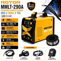 Suvirinimo aparatas MMLT-290A 3in1 MIG/MMA/TIG su LCD, 290A