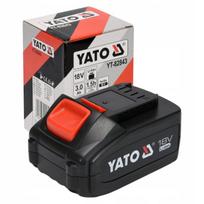 Akumuliatorius YATO 18V 3.0Ah Li-Ion, tinka YT-82843 įrankiams