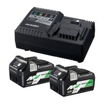 Akumuliatorių įkroviklis HIKOKI UC18YSL3 WEZ su 2x BSL36A18 36V/18V akumuliatoriais
