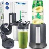 Kokteilių blenderis ZELMER, 1200W, dvi gertuvės, tinka ledui traiškyti