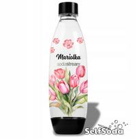 SodaStream FUSE 1 l individualizuotas butelis su tulpėmis ir vardu