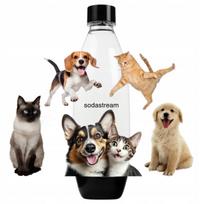 Gertuvė gyvūnų mylėtojams, su kačių ir šunų dizainu, SodaStream
