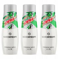 Gazuoto gėrimo sirupas SODASTREAM Mountain Dew Diet, 3 x 440 ml rinkinys