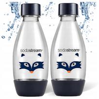 Vandens buteliukai SodaStream Little Heroes, 0,5 l, 2 vnt., tinka Raccoon prisotintuvui