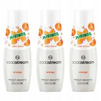Sodastream Mirinda Zero sirupų rinkinys gazavimo aparatui, 3 x 440 ml