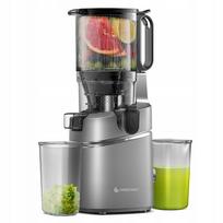 Lėtaeigė sulčiaspaudė AMZCHEF, 250 W, 1,8 l, pilka, vaisiams ir daržovėms